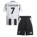 Maillot de foot Juventus Francisco Conceicao #7 Domicile vêtements enfant 2024-25 Manches Courtes (+ pantalon court)